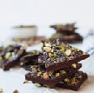 Salted Pistachio Chocolate Bark Dessert 1